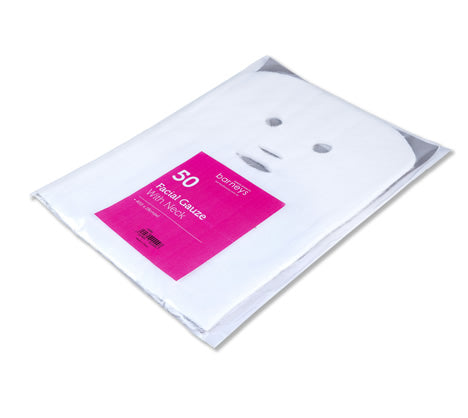 Facial Mask Gauze with Neck