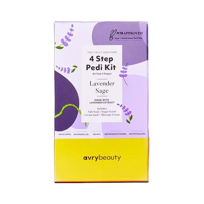 Avry Beauty 4 Step Pedi Kit
