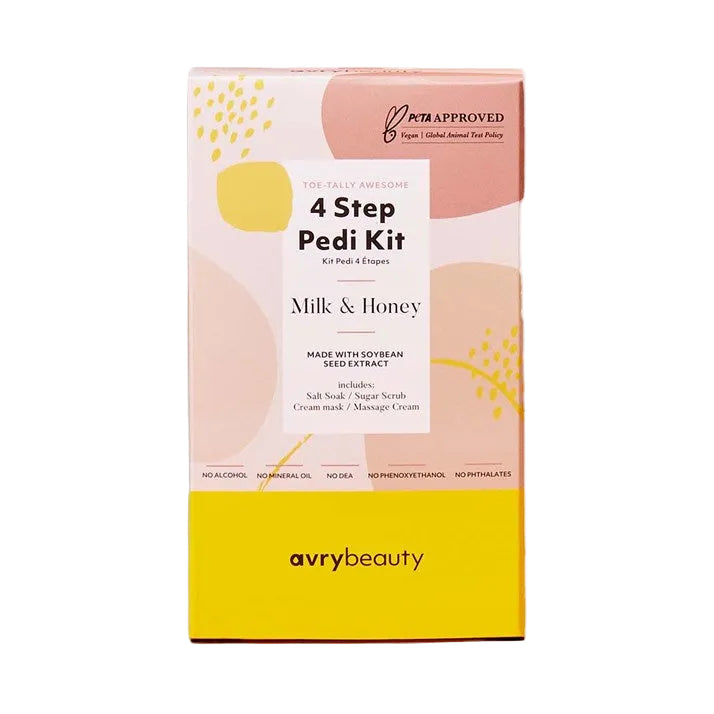 Avry Beauty 4 Step Pedi Kit