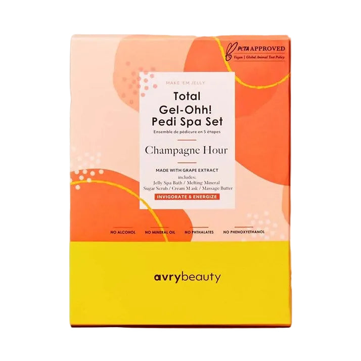 Avry Beauty Gel-Ohh Pedi 5 Step Kit
