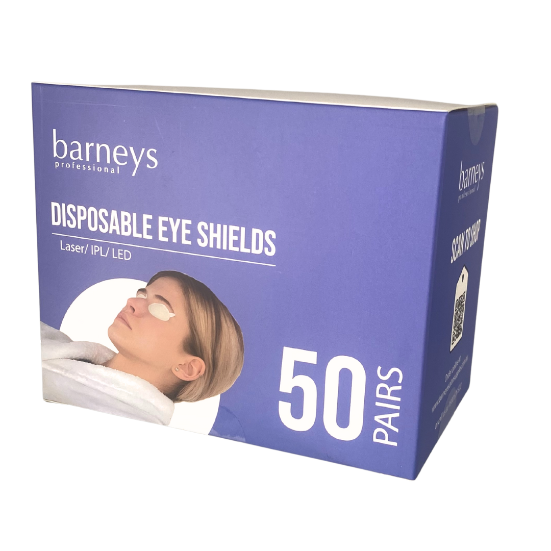 Barneys Disposable Eye Shields for Laser, IPL & LED - 50 Pairs