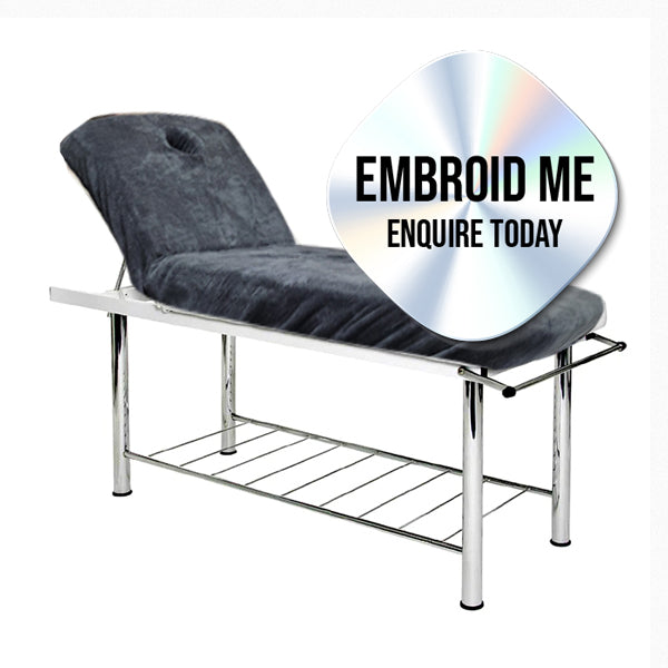 Barneys Washable Fitted Bed Cover with Face Hole - Black