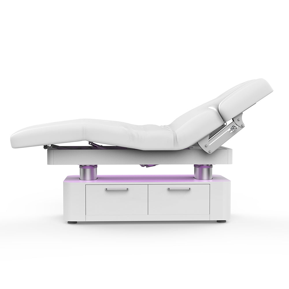 Barneys Amsterdam (Ultimate) Electric Adjustable Treatment Table - White