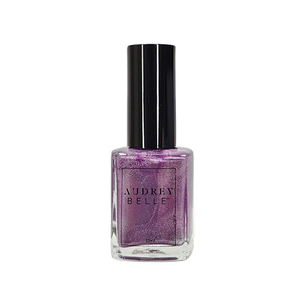 Audrey Belle Vegan Nail Polish 15ml - Lou Lou Soft Lilac Chrome