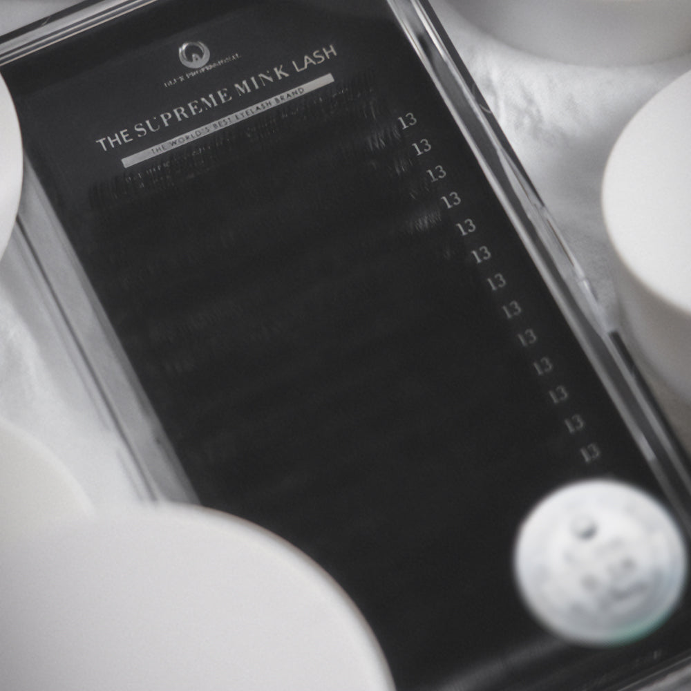 DLUX Pro Supreme Mink Eyelash B Curl, 0.15 Thickness, 18 Lines 3