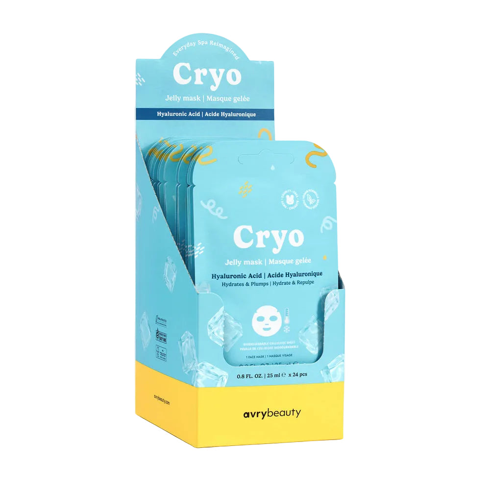 Avry Beauty Cryo Jelly Facial Mask - 25ml - 24 pieces