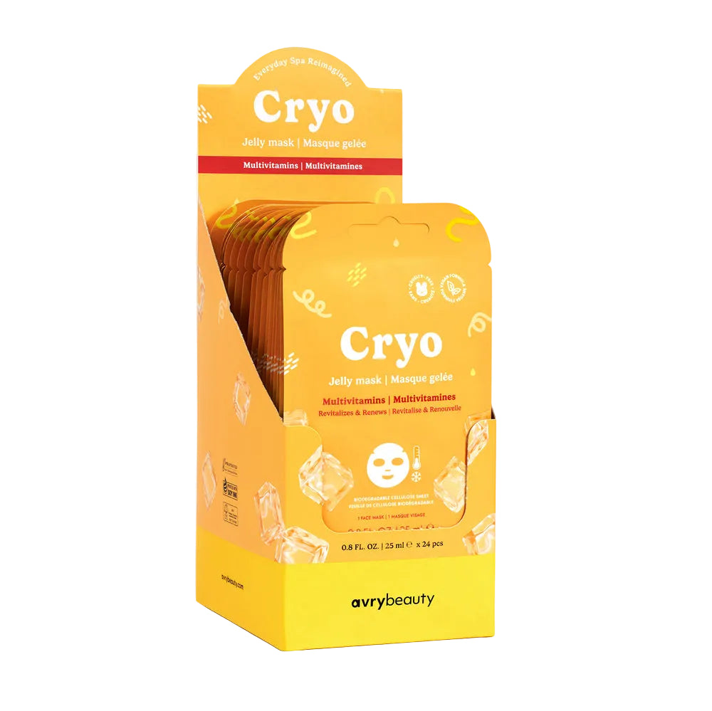Avry Beauty Cryo Jelly Facial Mask - 25ml - 24 pieces