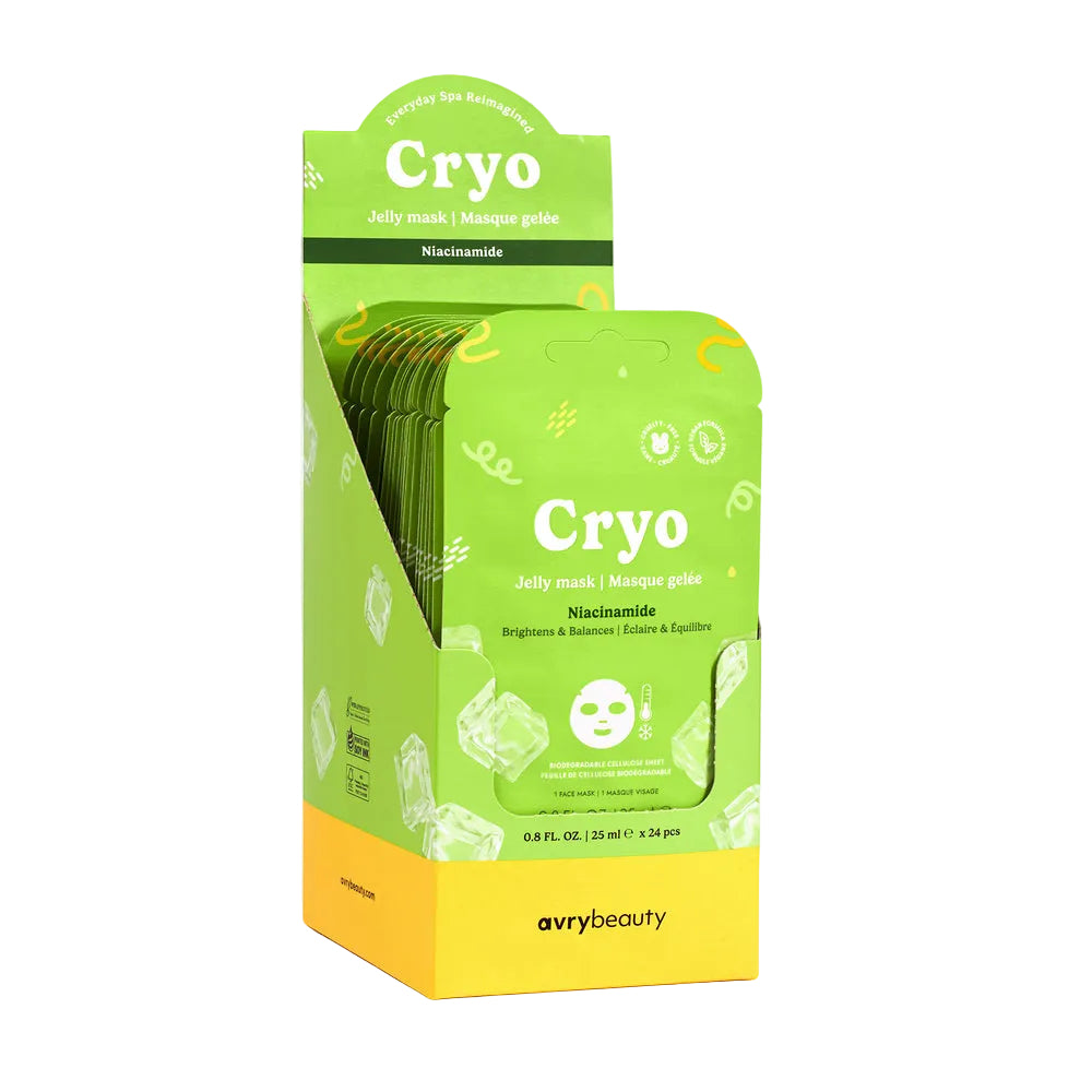 Avry Beauty Cryo Jelly Facial Mask - 25ml - 24 pieces