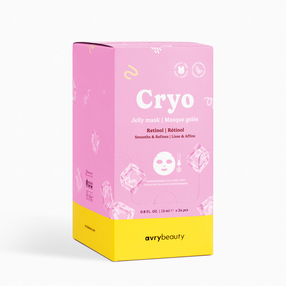 Avry Beauty Cryo Jelly Facial Mask - 25ml - 24 pieces