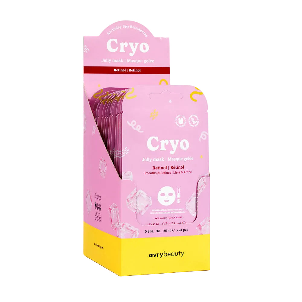 Avry Beauty Cryo Jelly Facial Mask - 25ml - 24 pieces