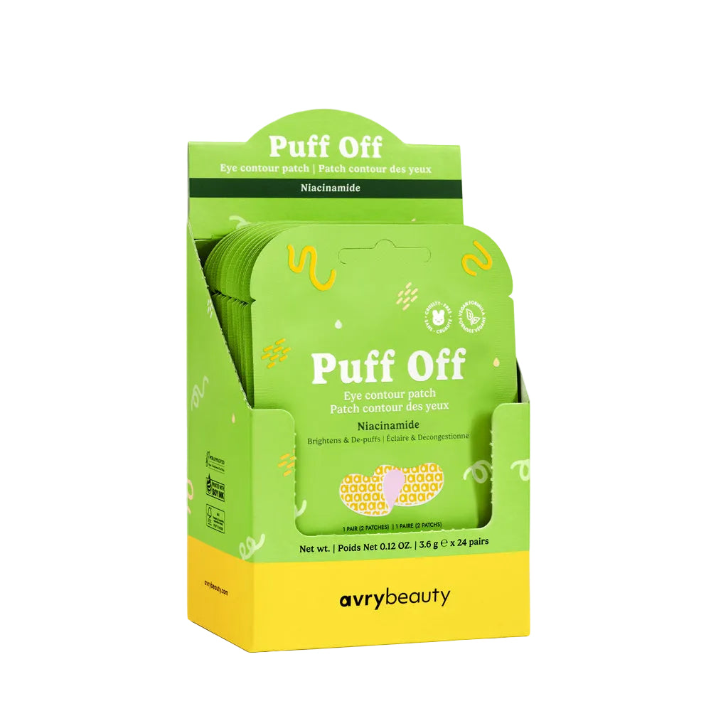 Avry Beauty Puff Off Eye Contour Patch - 3.6g - 24 pieces