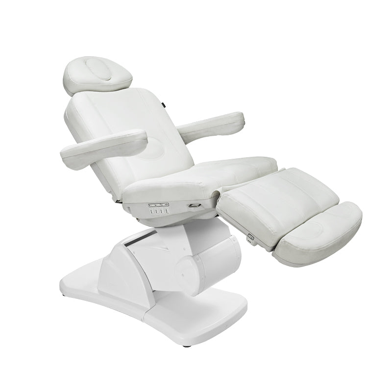 Barneys London Electric Adjustable Beauty Bed - White