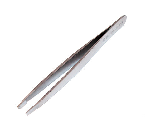 Hardenburg Stainless Steel Tweezers - Slanted Tip