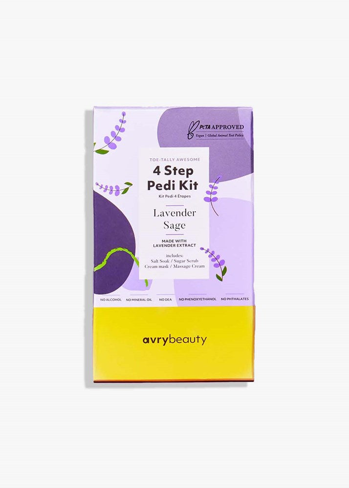 Avry Beauty 4 Step Pedi Kit