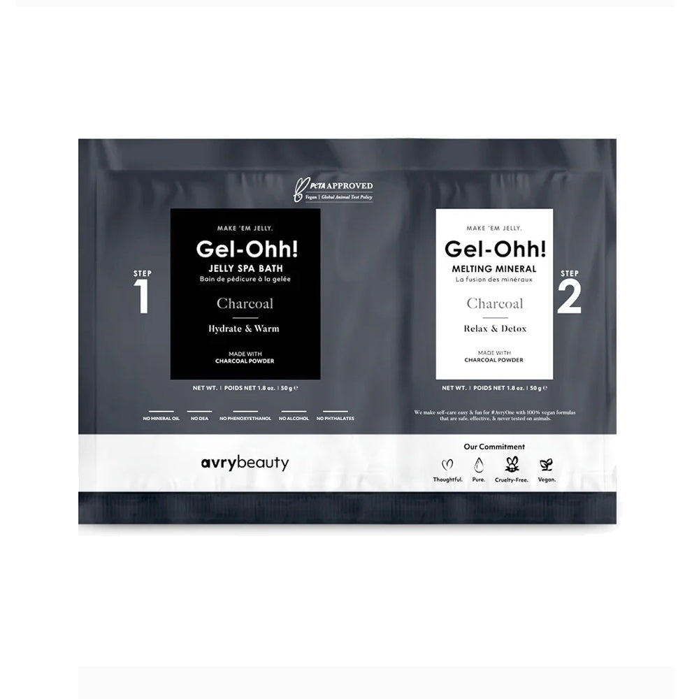 Avry Beauty Gel-Ohh! Jelly Spa 2-Step Soak & Scrub Pedi Bath