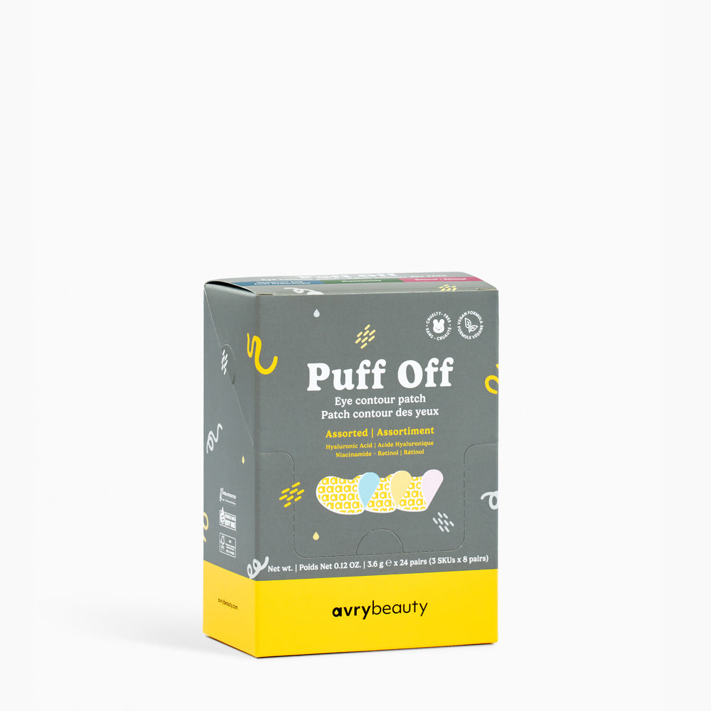 Avry Beauty Puff Off Eye Contour Patch Assort Kit - 24 pieces