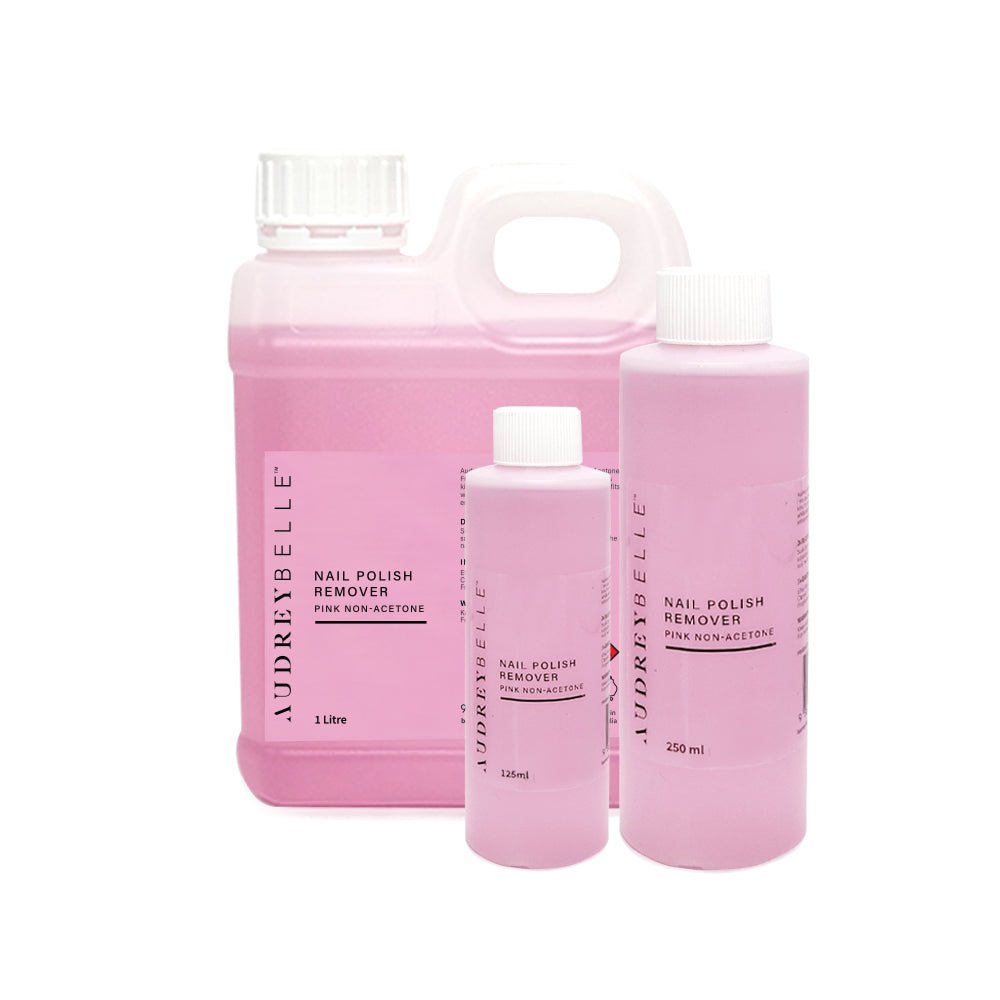 Audrey Belle Nail Polish Remover Pink - Non Acetone