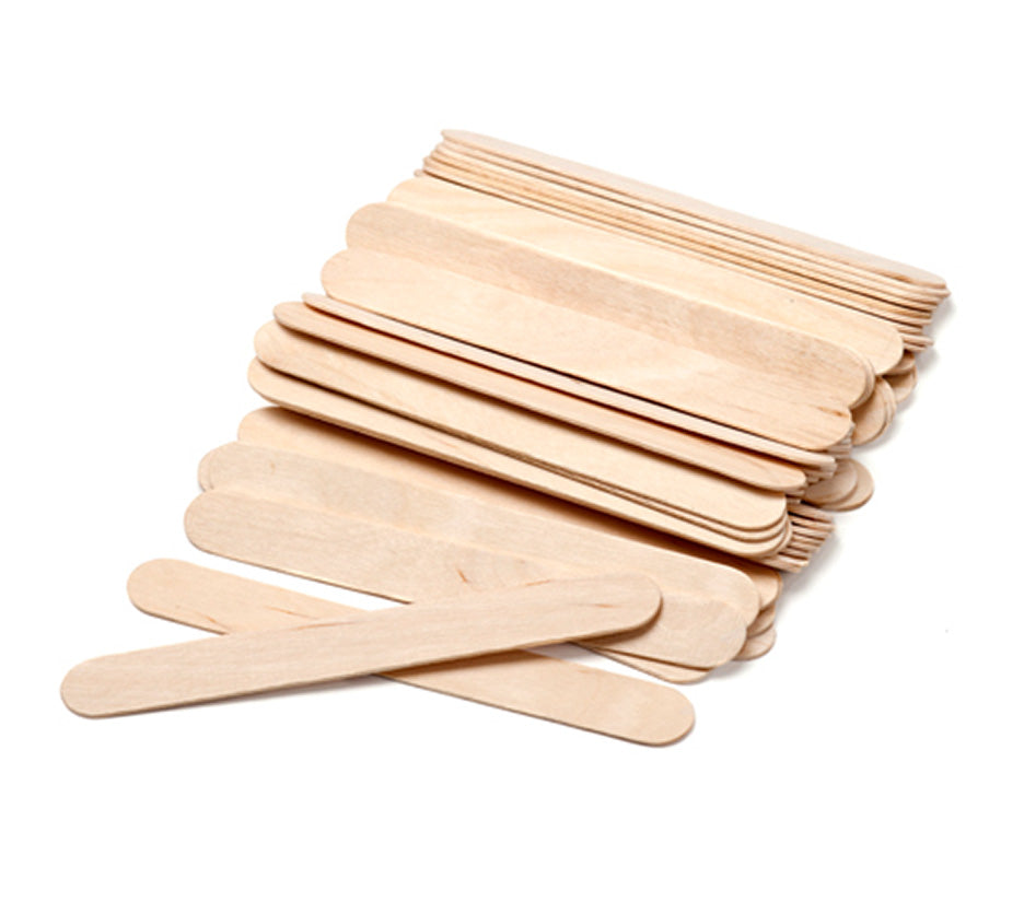 Barneys Disposable Wooden Wax Applicators - Large - 500 Pieces
