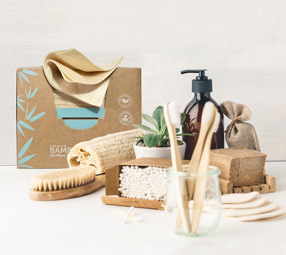 Barneys Bamboo Facial Wipes - Box of 100