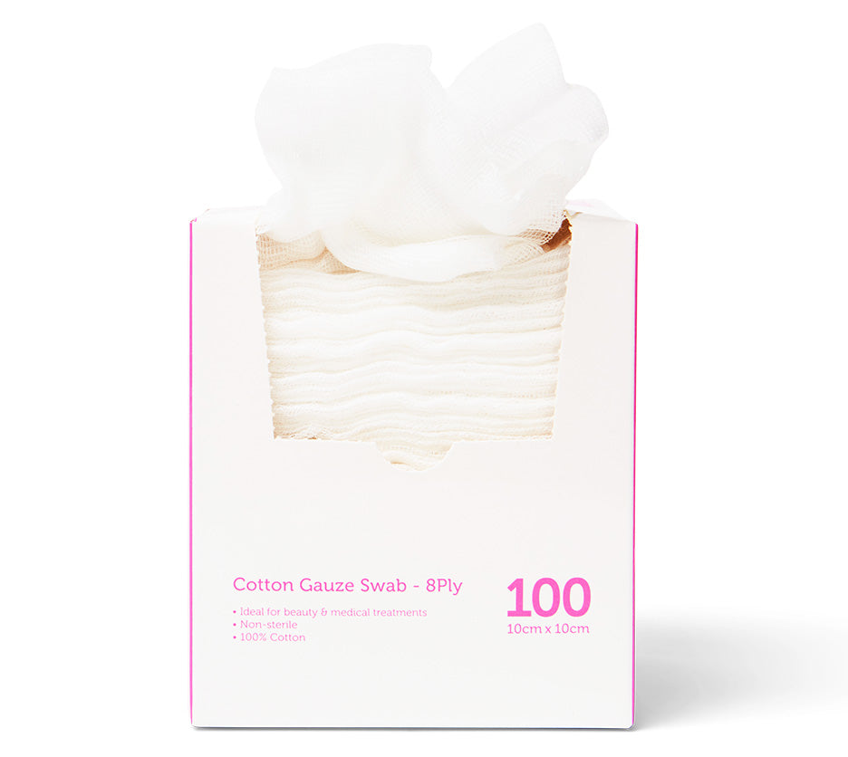 Barneys Gauze Swab 8 Ply 10cm x 10cm - Pack of 100