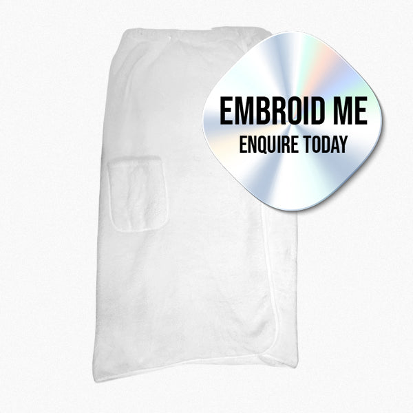 Barneys Washable Body Spa Wrap - White