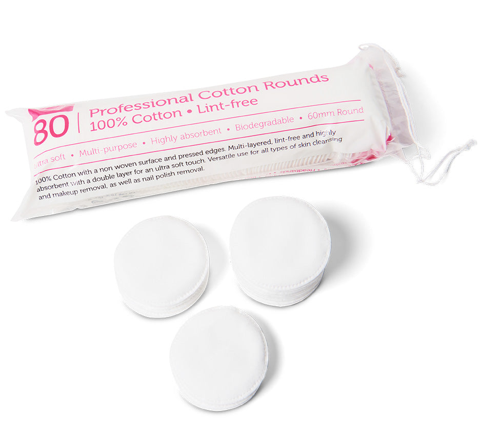 Barneys Professional Cotton Rounds - 80 Pieces