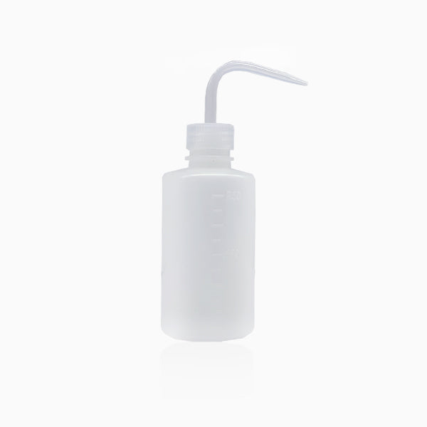 Barneys Non Spray Squeeze Bottle Curved Nozzle Empty 250ml