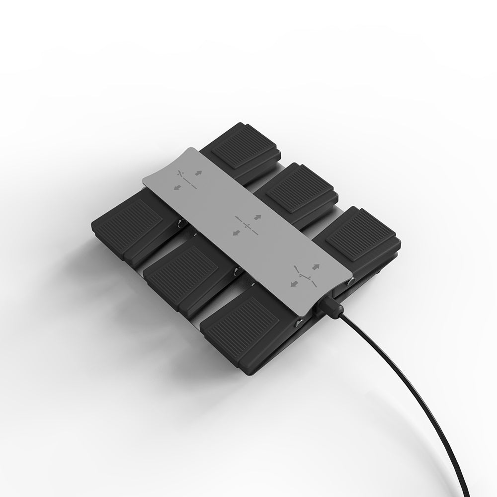 Barneys Montpellier Electric Adjustable Beauty Bed With Foot Controls - Black