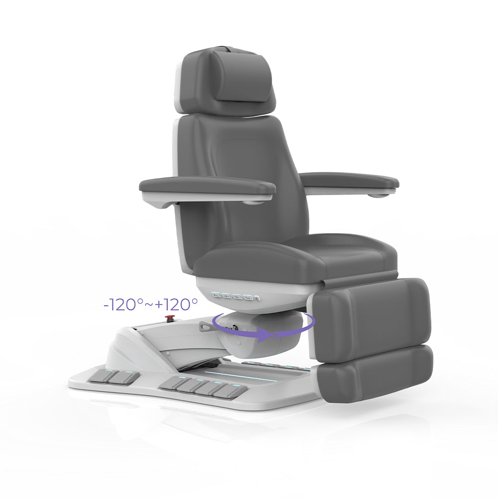 Barneys New York Electric Adjustable Beauty Bed - Dark Grey