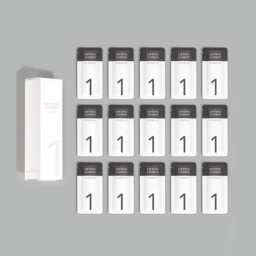 DLUX Pro Eyebrow Lamination Kit - 1ml - 15 Sachets 3