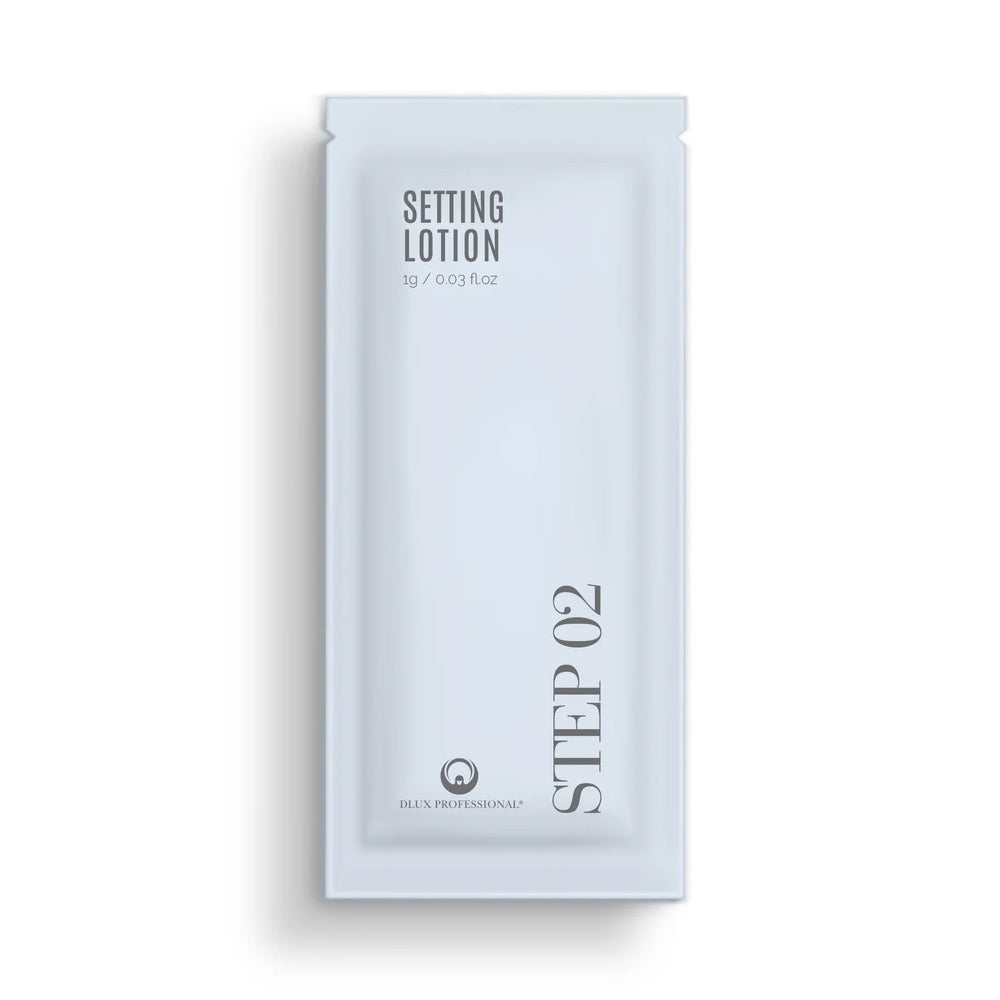DLUX Pro Illumination Lash Lift Refill No.2 - Setting Lotion: 1ml - 15 Sachets 1