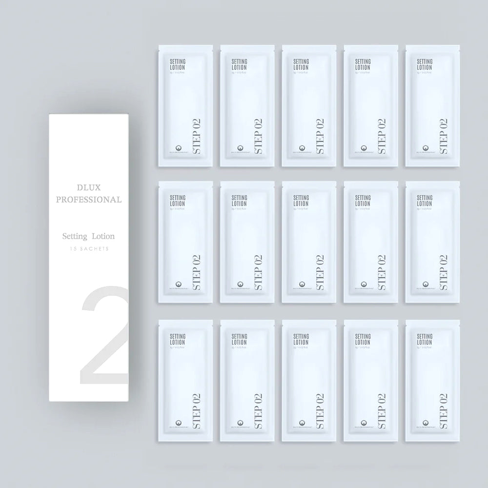 DLUX Pro Illumination Lash Lift Refill Step 1, 2 & 3 - 15 x 1ml Satchets