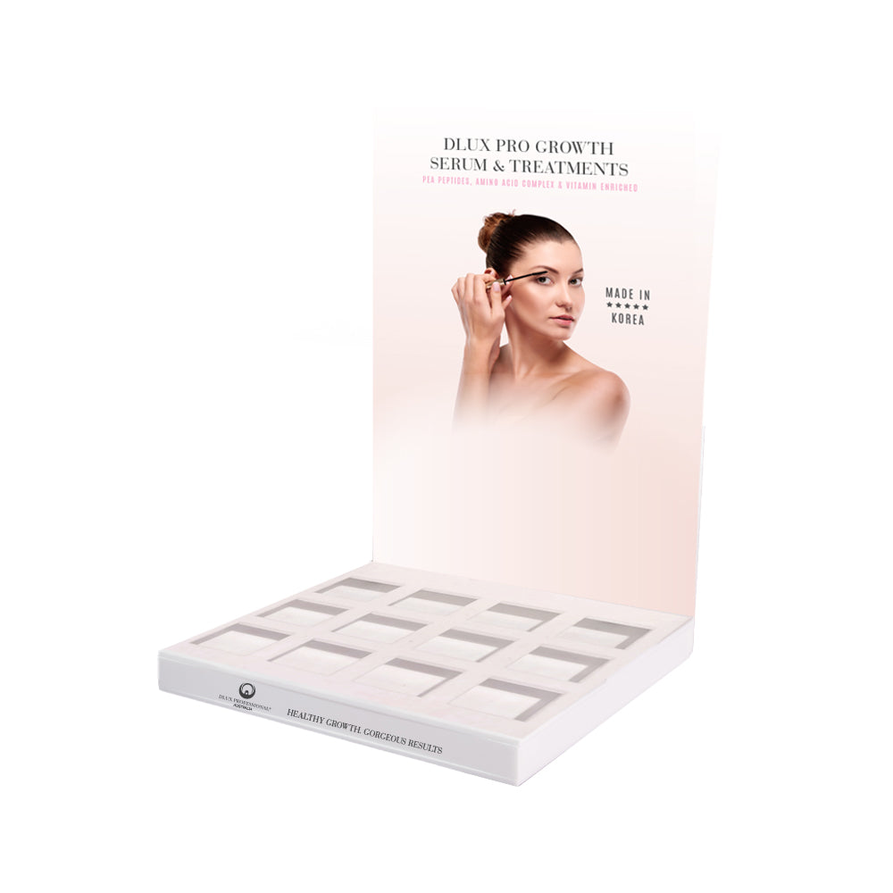DLUX Pro Acrylic Display Stand - Lash Serum - Empty