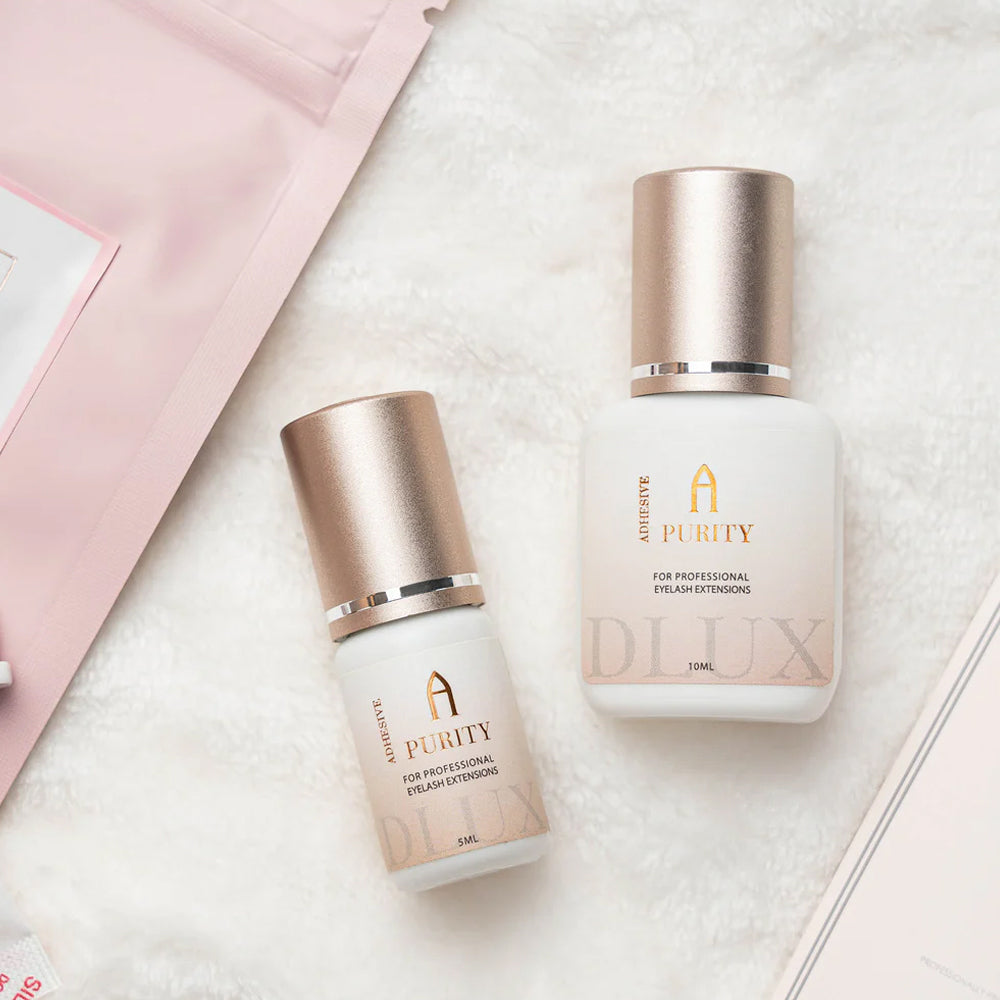 DLUX Pro Purity Eyelash Extension Adhesive - Alpha - Clear - 0.5 Sec - 5ml 6