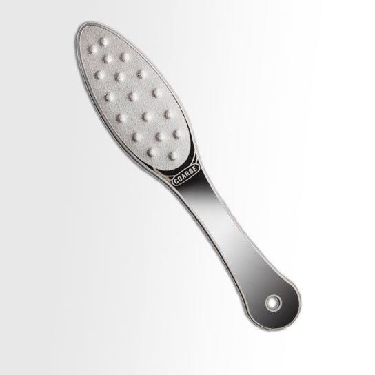 Barneys Pro Pedicure Foot File - Stainless Steel