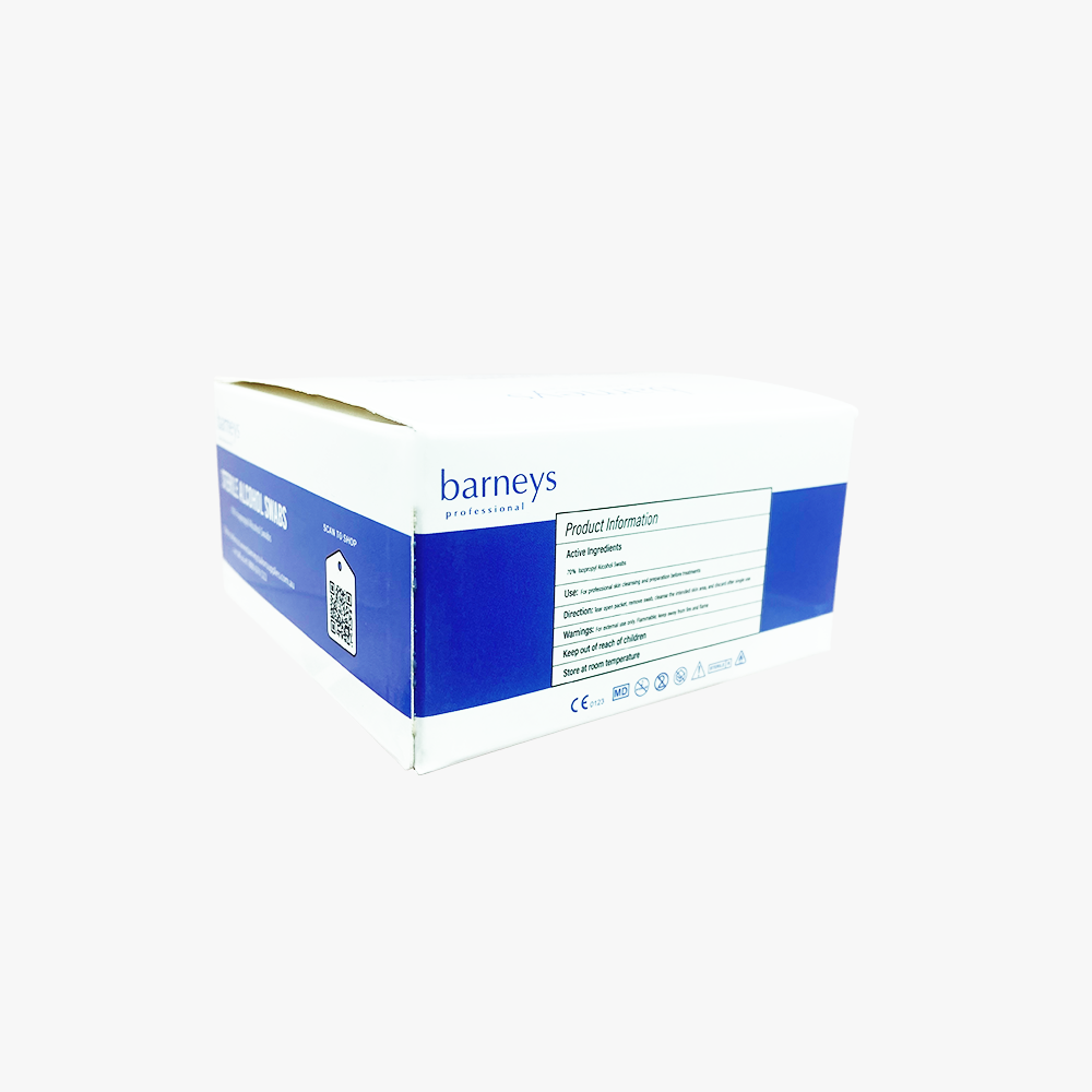 Barneys Alcohol Swabs 70% Isopropyl Alcohol - 200 Pieces