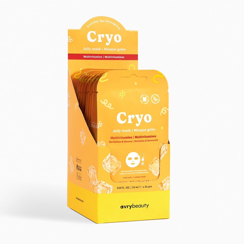 Avry Beauty Cryo Jelly Facial Mask - 25ml - 24 pieces
