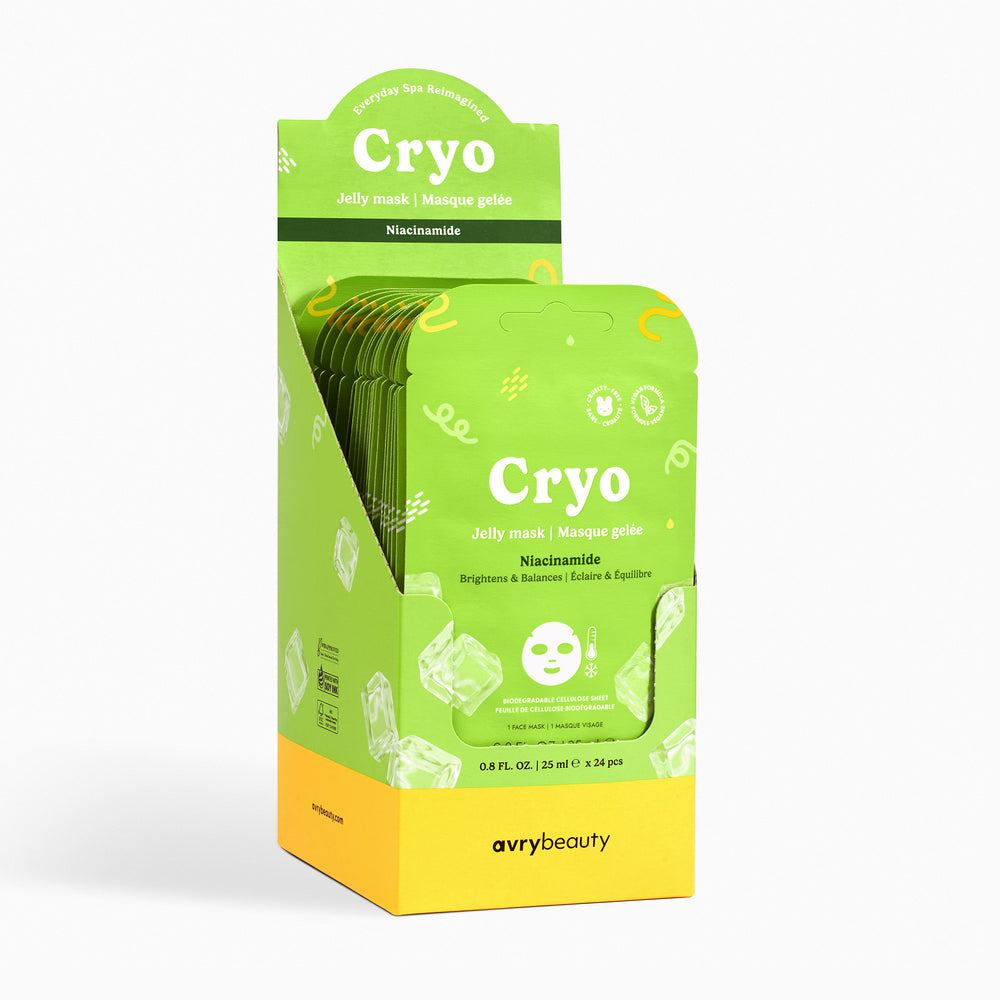 Avry Beauty Cryo Jelly Facial Mask - 25ml - 24 pieces