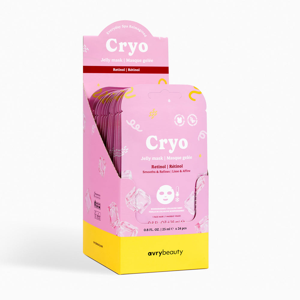 Avry Beauty Cryo Jelly Facial Mask - 25ml - 24 pieces