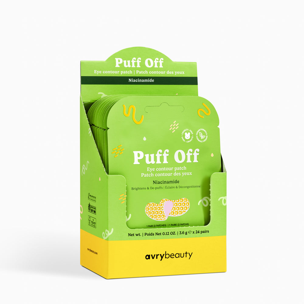 Avry Beauty Puff Off Eye Contour Patch - 3.6g - 24 pieces